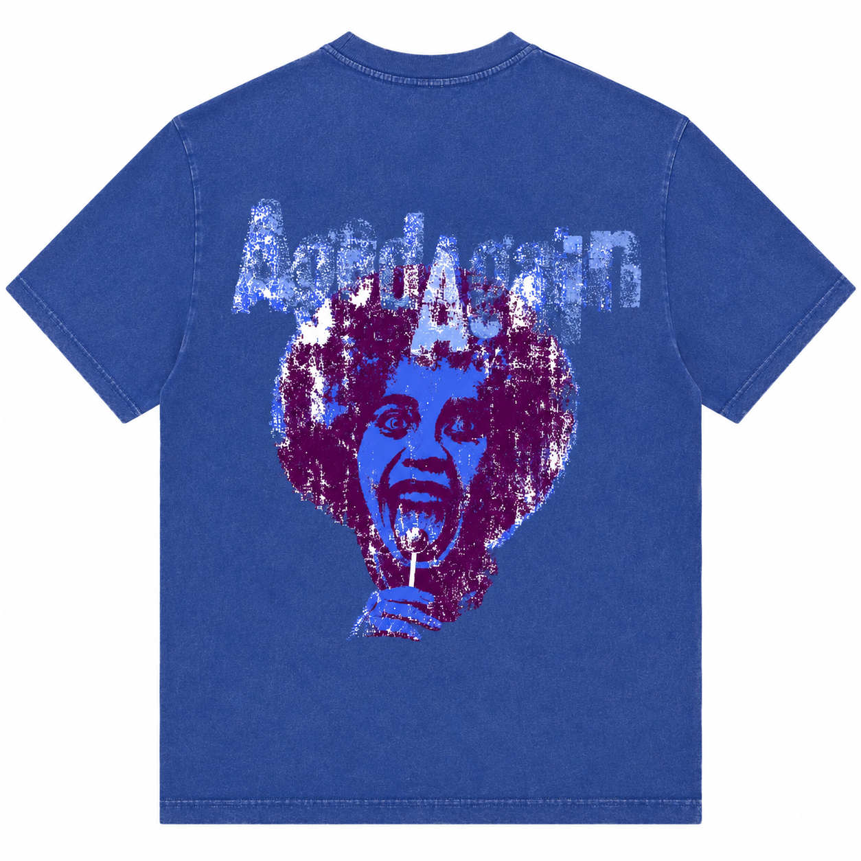 Life Sucks - Tee - Blue - back