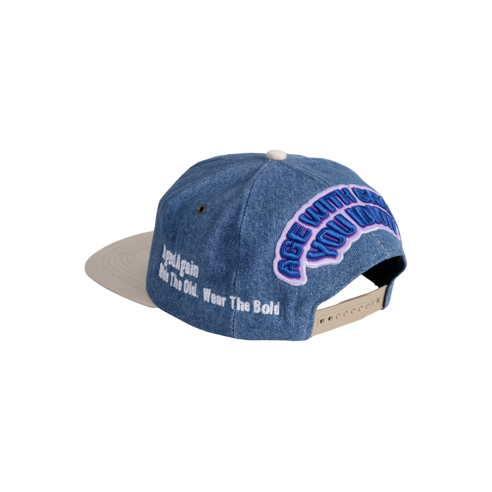 Age with Grace vintage reworked cap — AgedAgain