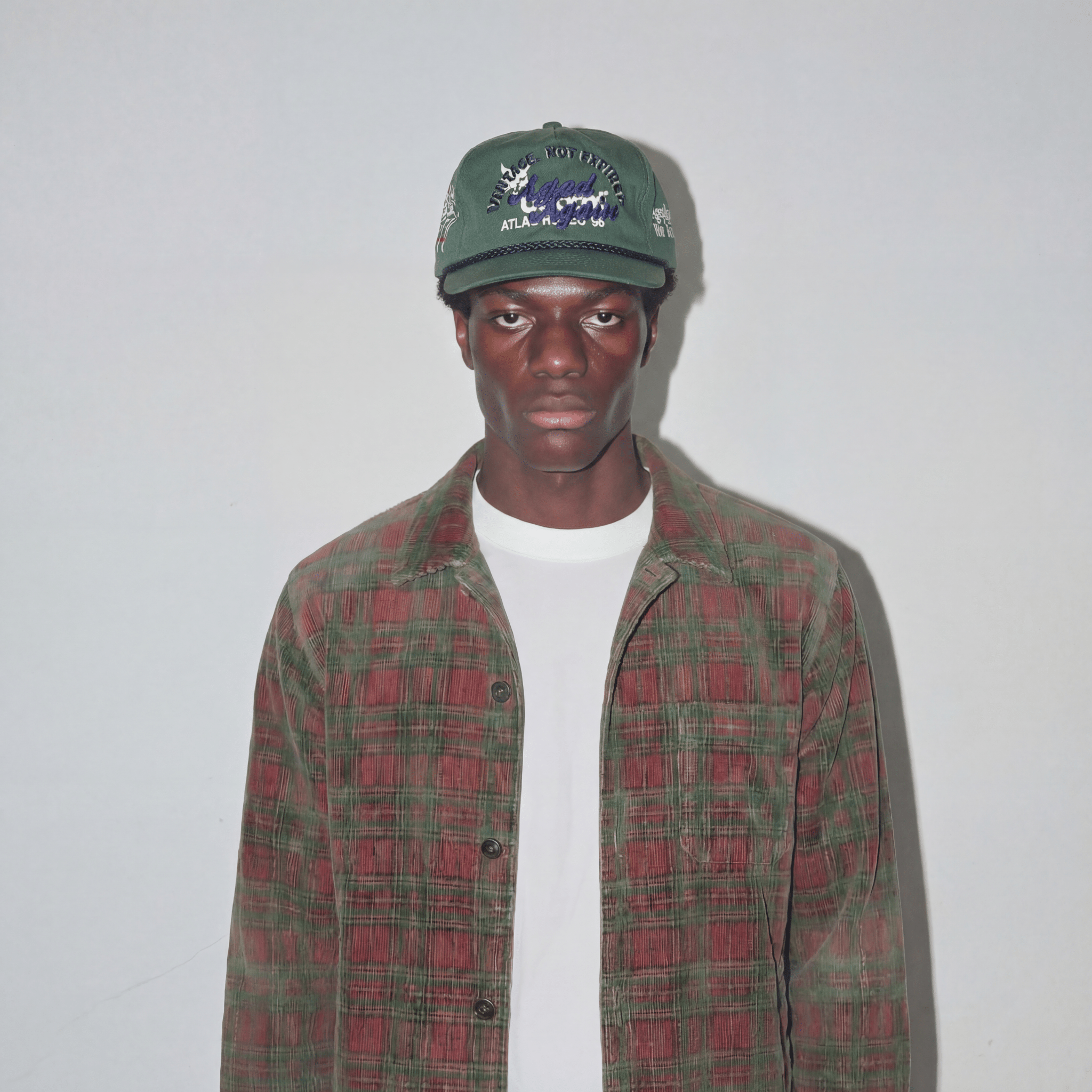 Age with Grace vintage reworked cap streetwear styled — AgedAgain