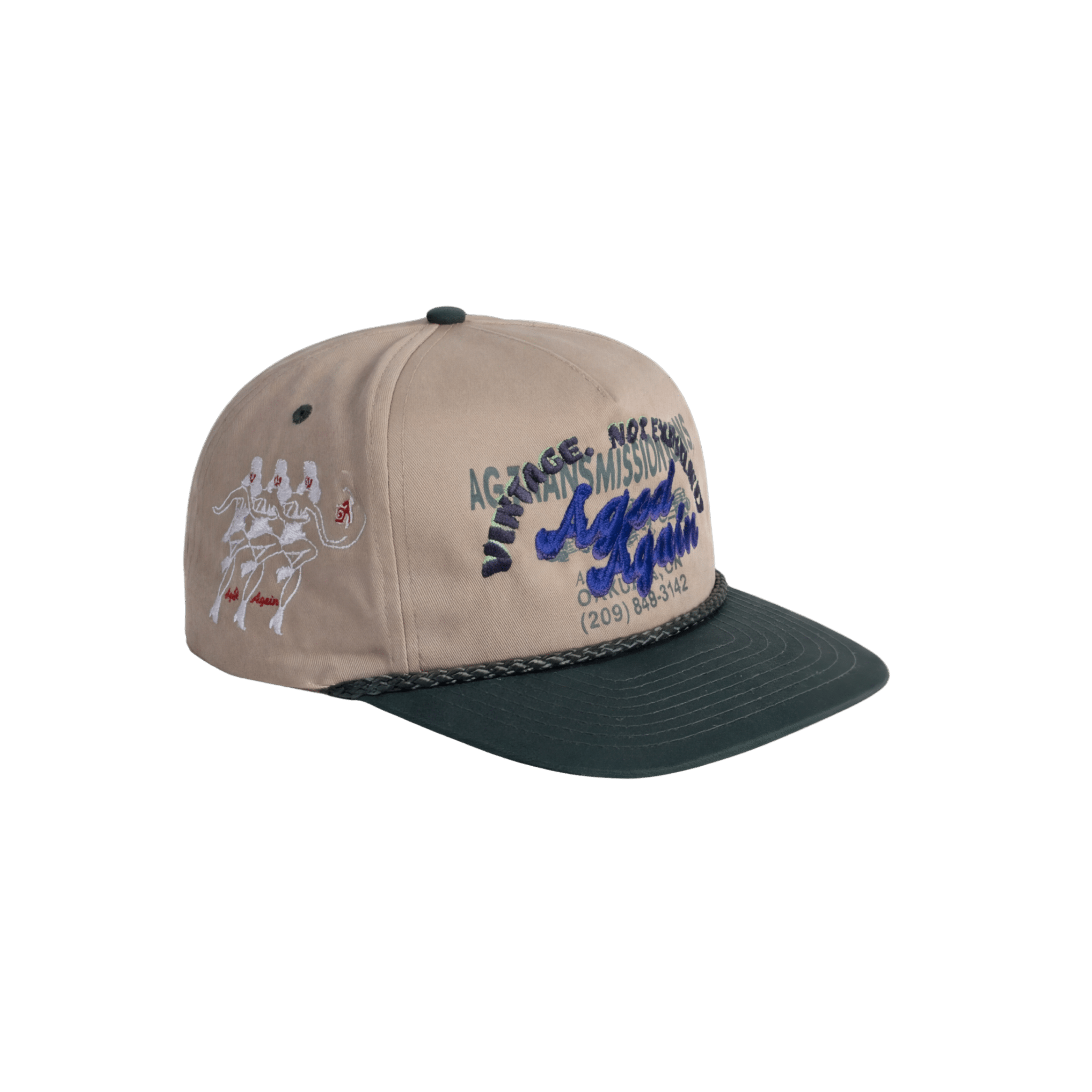 Age with Grace vintage reworked cap — AgedAgain