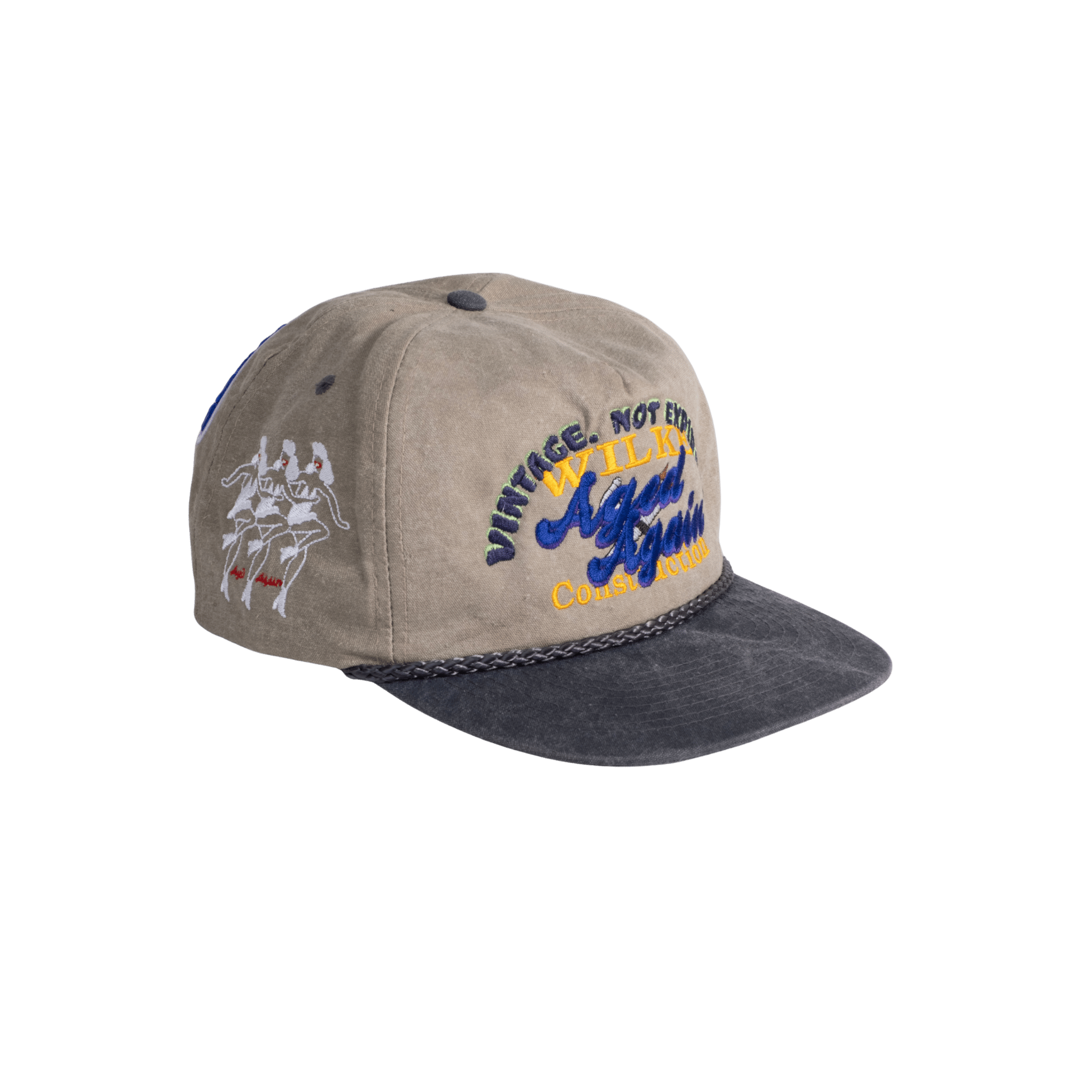 Age with Grace vintage reworked cap — AgedAgain