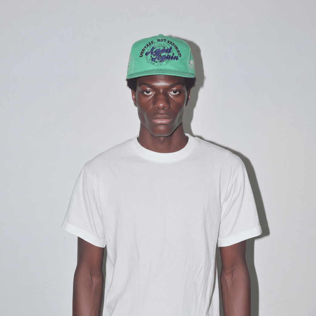 Age with Grace vintage reworked cap streetwear styled — AgedAgain
