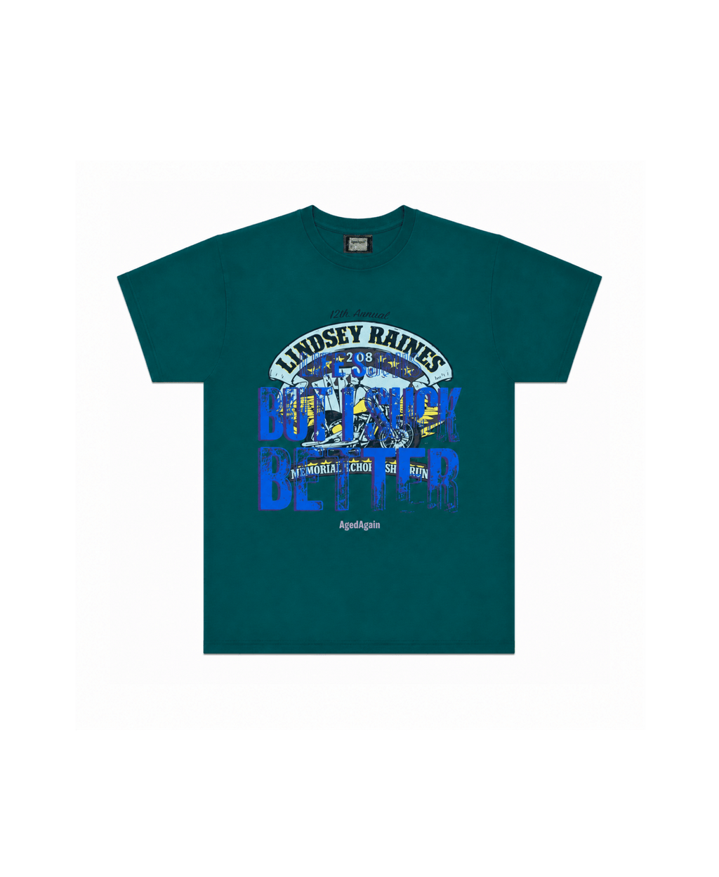 Life Sucks - Tee - Forest Green - AgedAgain