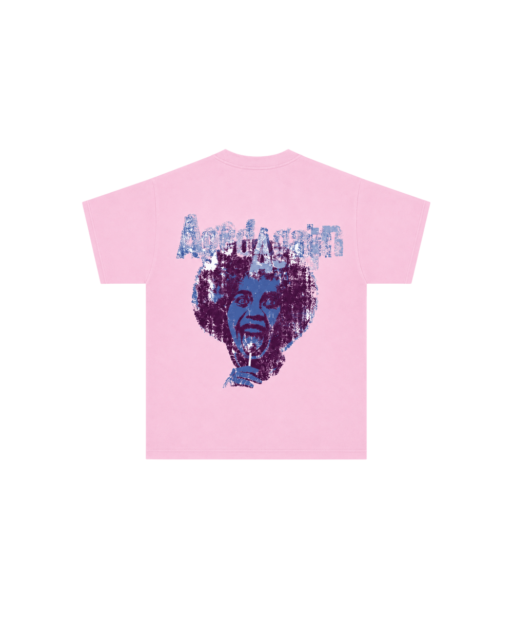 Life Sucks - Tee - Pink - back