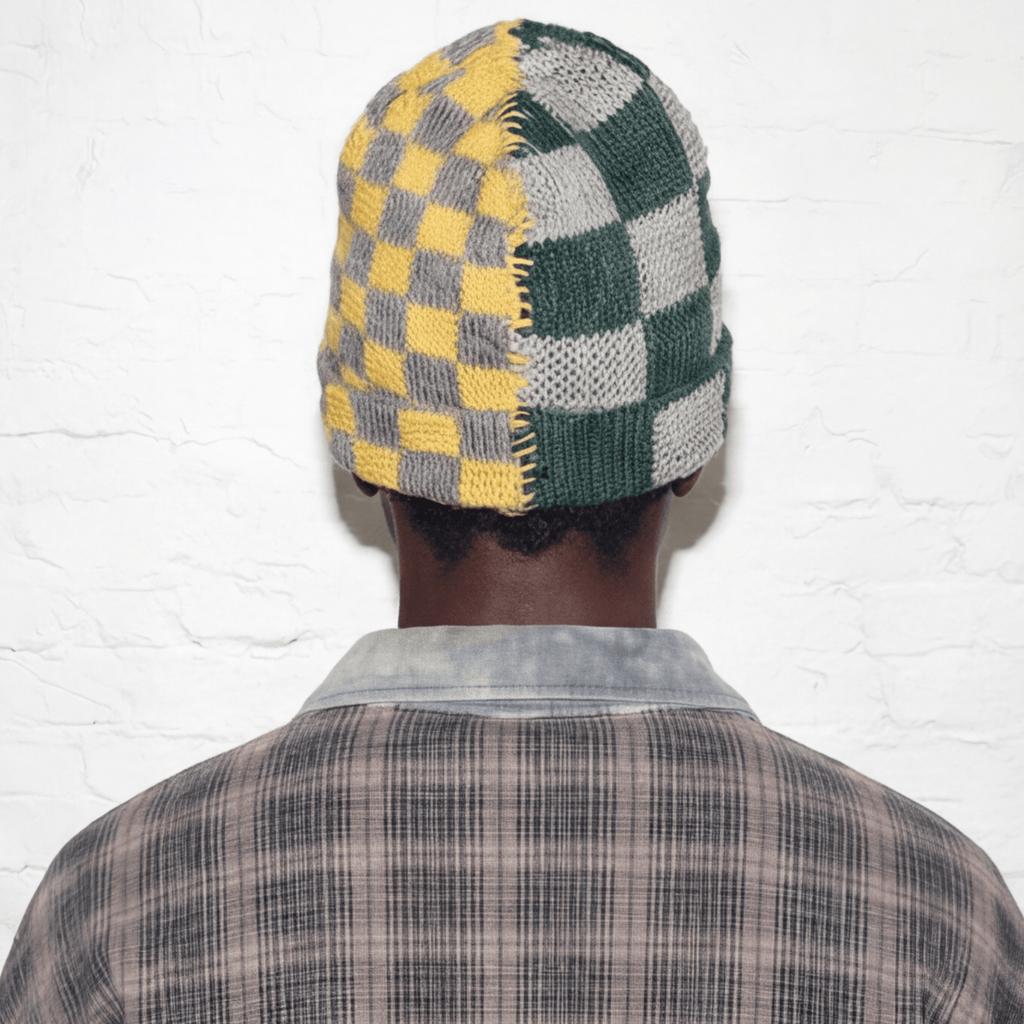 Twin Age handknitted vintage beanie styled — AgedAgain